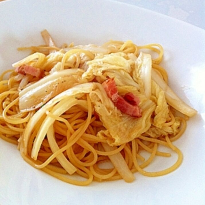 白菜 パスタ 和風 和風 白菜 パスタ